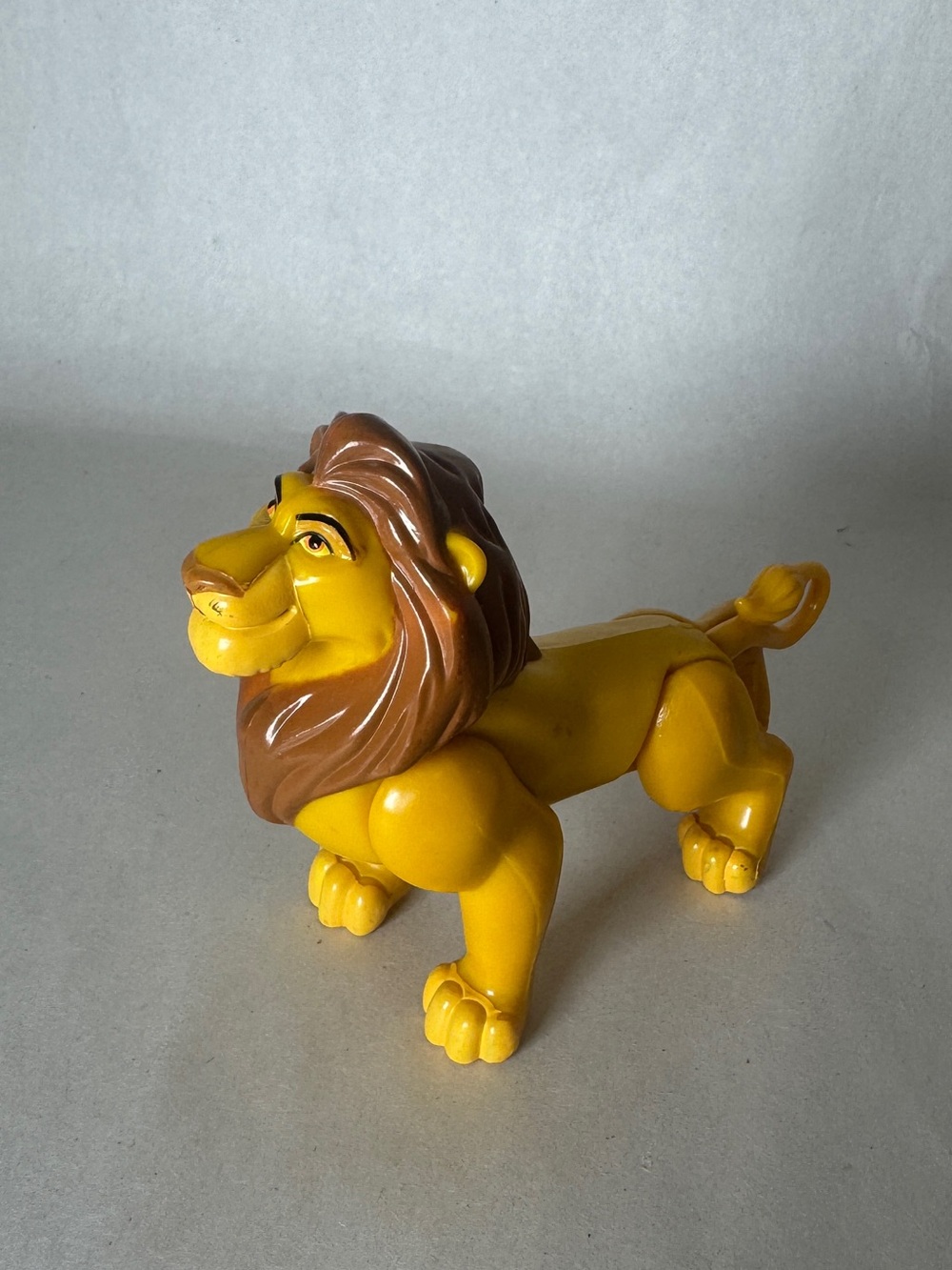 Burger King Lion King MUFASA Kids Happy Meal Toy Action Play Figure 1994 Vintage